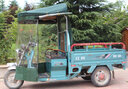 三輪車(chē)雨棚車(chē)篷前車(chē)頭電瓶車(chē)遮雨蓬駕駛室快遞電動(dòng)三輪車(chē)車(chē)棚雨篷 淺藍(lán)色 車(chē)廂寬度100 曬單實(shí)拍圖