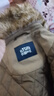 妖精的口袋復古卡其色仿毛絨內里棉服女2024年冬新款韓系夾棉外套 復古卡其色 L 曬單實拍圖