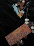 俞兆林新中式媽媽秋裝2025新款刺繡金絲絨套裝洋氣中老年女春秋季兩件套 黑色 2XL (推薦105-120斤) 曬單實(shí)拍圖