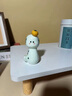 ALLFOND大吉大利小花蛇陶瓷擺件可愛(ài)生肖吉祥物系桌面小物件蛇年禮品 小花蛇-大吉大利+禮盒 曬單實(shí)拍圖