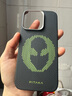 PITAKA適用蘋果iPhone15Pro手機殼Aries聯(lián)名發(fā)光殼磁吸凱夫拉碳纖維紋超薄上下包保護套 外星人 曬單實拍圖