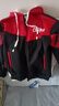 NASA BASE青少年外套男士加絨加厚夾克男裝套裝秋冬季大高初中學(xué)生運動(dòng)衣服 K18黑紅+V1+T25圓領(lǐng) 加絨三件套 L (95-120斤) 曬單實(shí)拍圖