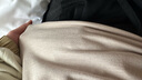 簡云羊毛蠶絲德絨發(fā)熱無痕保暖內(nèi)衣女加絨秋衣秋褲套裝線衣線褲冬季 無痕圓領-淺芙杏 L 【適合100-120斤】 曬單實拍圖