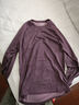 MONTANE盟泰恩Dart Long Sleeve女款戶(hù)外運動(dòng)長(cháng)袖排汗防曬衣輕薄圓領(lǐng)T恤 MUL 桑葚紫（簡(jiǎn)約款） S 曬單實(shí)拍圖