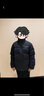 李寧蓄熱升溫羽絨服男子春季時(shí)尚80%鴨絨短款立領(lǐng)外套AYMU119 曬單實(shí)拍圖
