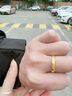 RHM18K黃金貔貅戒指男女款情侶對戒招財轉(zhuǎn)運(yùn)生日520禮物送女友 18K黃金貔貅戒指（男款）+證書 曬單實拍圖