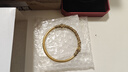 周大福X黑神話 隨心盡意如意金箍棒足金黃金手鐲R37307 58mm 曬單實拍圖