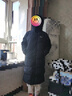 安踏（ANTA）速暖羽絨丨長(zhǎng)款四防羽絨服男冬季鴨絨保暖防風(fēng)外套 【防潑水情侶長(zhǎng)款】基礎(chǔ)黑8902-3 M 曬單實(shí)拍圖