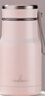 希諾（HEENOOR）保溫杯女士口袋杯小巧便攜高顏值送女友不銹鋼小容量水杯 乳荷米黃 200ml 曬單實(shí)拍圖