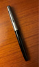 永生601活塞式12K暗尖型金筆容量大 002黑色12K金筆 0.5活塞版-有機頂珠 曬單實(shí)拍圖