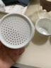金鑲玉旅行茶具 便攜功夫茶具套裝快客杯玻璃茶壺陶瓷茶杯戶(hù)外便攜茶具 獨釣羊脂玉瓷旅行茶具 曬單實(shí)拍圖