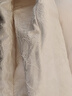 三彩【月影疏桐】2024冬季新款新中式提花鵝絨服盤扣寬松羽絨服女C 珍珠白 XL 170/92A 曬單實拍圖