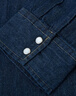 Levi's李維斯男士經(jīng)典寬松藍色牛仔襯衫時(shí)尚簡(jiǎn)約美式水洗情侶外套 復古深藍色 XL 曬單實(shí)拍圖