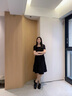 百田森2025春季新款布洛克英倫女鞋頭層牛皮深口單鞋女綁帶小皮鞋春秋 黑色 39 (245mm) 曬單實(shí)拍圖