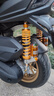 巴祖卡JP102后減震無(wú)極SR250GT SR4光陽(yáng)S250 X350佛沙350升仕巡弋減震器 金色 適用光陽(yáng)賽艇S350/S250/X350ADV 曬單實(shí)拍圖