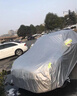 貝路亞車(chē)衣全車(chē)罩奧迪Q5L Q3 Q7 Q5 A6L A4L汽車(chē)車(chē)套專(zhuān)用防曬防雨Q2L A3 塔綸綢阻燃材質(zhì)（5年皸裂換新） A3兩廂適用 曬單實(shí)拍圖