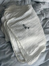無(wú)印良品A類(lèi)無(wú)染刺繡大豆夾棉床笠單件床笠罩席夢(mèng)思全包床墊保護套防塵罩 無(wú)染奶白【親膚柔軟 吸濕透氣】 180*200cm三件套【床笠+枕套*2】 曬單實(shí)拍圖