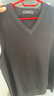 EMZ鄂爾多斯【抗靜電羊毛羊絨】秋冬男士套頭羊毛衫毛衣V領(lǐng)保暖背心 曬單實(shí)拍圖