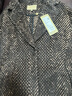 PORTS寶姿 新品女裝經(jīng)典西裝領(lǐng)廓形毛呢大衣LA9C079GFF031 咖啡混色 XS (2) 曬單實(shí)拍圖
