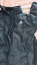巴拉巴拉童裝兒童羽絨服秋冬男童女童寶寶短款羽絨外套潮 黑色90001 140cm 曬單實拍圖