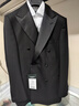 By Creations柏品純羊毛戧駁領塔士多禮服男士商務西裝新郎結婚西服套裝伴郎服 雙排扣 50 (175/96A) 曬單實拍圖