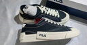 FILA FUSION斐樂男鞋潮牌板鞋情侶運(yùn)動(dòng)鞋休閑鞋經(jīng)典帆布鞋男女鞋 黑色-BK 情侶款 44.5 曬單實(shí)拍圖