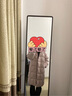森馬（Semir）陳都靈同款羽絨服女長(cháng)款甜美風(fēng)保暖外套可拆卸大毛領(lǐng)2024年冬新款 橡皮粉（白鴨絨）61214 S 曬單實(shí)拍圖