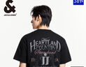 杰克·瓊斯（JACK&JONES）25年衣服男裝純棉短袖t恤男士春夏季潮流寬松背部大印花高端半袖 E40黑色 L 曬單實(shí)拍圖