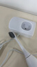 牙護(hù)士掃振聲波二合一電動(dòng)牙刷成人軟毛家用全自動(dòng)掃振聲波牙刷 淺黃色 曬單實(shí)拍圖