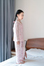 英氏（YEEHOO）7A抑菌兒童睡衣芭蕾舞女孩春夏公主風(fēng)女童長(cháng)袖翻領(lǐng)家居服套裝 曬單實(shí)拍圖