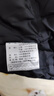 鴨鴨（YAYA）王一博同款羽絨服男女短款2023年冬季新款連帽工裝帥氣保暖外套Y 藏青色 M (170) 曬單實(shí)拍圖