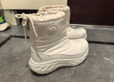 駱駝（CAMEL）冬季雪地靴女款厚底加絨保暖棉鞋防潑水短靴子F24C026613 曬單實拍圖