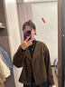 歐迪惠法式連衣裙女裝2025年秋季新款衣服套裝毛呢外套女小香風(fēng)穿搭裙子 咖色毛呢外套+黑色裙 S 【80-95斤】 曬單實拍圖