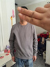 季言320克抓絨衛(wèi)衣男春秋款保暖倒三角圓領(lǐng)男士長袖上衣外套潮流男服 褐色 XL 曬單實(shí)拍圖