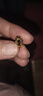 六福珠寶  足金貔貅路路通鎏彩工藝黃金轉(zhuǎn)運珠手繩送禮  L07A1TBP0005 金重0.45克 曬單實拍圖