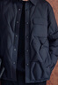 太平鳥(niǎo)男裝 冬襯衫式鵝絨羽絨服B1ACE4223 黑色1 M 曬單實(shí)拍圖