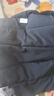 GXG男裝棉服夾克外套2024年冬季新品 黑色 170/M 曬單實拍圖