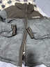 坦博爾羽絨服男女款立領(lǐng)潮流運(yùn)動時尚面包服冬外套550357A雪地印跡黑175 曬單實(shí)拍圖