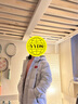 李寧長(cháng)款棉服羽絨服男士冬季新款保暖運動(dòng)休閑外套運動(dòng)服 硬幣灰（長(cháng)羽絨服國旗款） M 曬單實(shí)拍圖