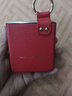 亨曼適用華為Pocket2手機殼高級真皮指環(huán)Proket2保護套Poket2超薄女新款Pock2外殼p50小折疊屏全包防摔 【瑞紅色】 HUAWEI Pocket 2(LEM-AL00) 曬單實(shí)拍圖