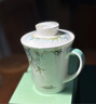 瑪戈隆特中秋禮物 骨瓷茶杯茶水分離杯禮盒包裝西湖盛宴三件套濾茶杯 三件套濾茶杯 曬單實(shí)拍圖