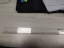 得力文具6220塑料直尺20cm/30cm/40cm/50cm/60cm多規格尺子學(xué)生辦公測量工具 【1支】60cm直尺-6260 曬單實(shí)拍圖