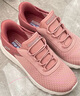 斯凱奇（Skechers）閃穿鞋女鞋一腳蹬軟底輕便健步鞋舒適跑步鞋休閑運動(dòng)鞋117504 曬單實(shí)拍圖