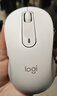 羅技（Logitech）優(yōu)選系列 M650無線藍(lán)牙雙模鼠標(biāo)舒適手感靜音鼠標(biāo)中手和大手型蘋果筆記本辦公鼠標(biāo)MAC妙控鼠標(biāo)ipad M650L大手白色+白印花集防滑貼 曬單實(shí)拍圖