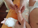 中鑫珠寶 黃金手鐲兒童寶寶滿月999.9足金鐲子推拉小孩鐲子送禮 【現(xiàn)貨】7.94g 曬單實(shí)拍圖