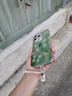 木允瑤【趙露思同款】適用蘋(píng)果16promax手機殼羽紗iphone16pro感15pro墨竹蝴蝶14手鏈新款女硅膠全包 羽紗鏡頭膜-銀色-綠墨竹蝴蝶+手鏈 iPhone 13 Pro Max 曬單實(shí)拍圖
