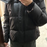 太平鳥(niǎo)女裝羽絨服零壓短款連帽泡芙冬保暖面包服時(shí)尚外套 黑色 L 曬單實(shí)拍圖