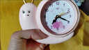 蝸牛鬧鐘學(xué)生鬧鈴可愛(ài)卡通臥室創(chuàng  )意起床神器桌面男女孩兒童時(shí)鐘表 蝸牛藍色(夜燈+) 曬單實(shí)拍圖