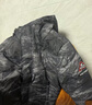 鴻星爾克（ERKE）羽絨服男新款休閑百搭迷彩連帽保暖上衣男士冬季厚款防風(fēng)羽絨外套 正黑 2XL 曬單實(shí)拍圖