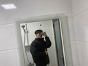 POUM美式復古重磅教練棉服飛行員硬漢夾克設計感機能戶外潮牌百搭外套 QYRJ-M5009黑色 XL 曬單實拍圖